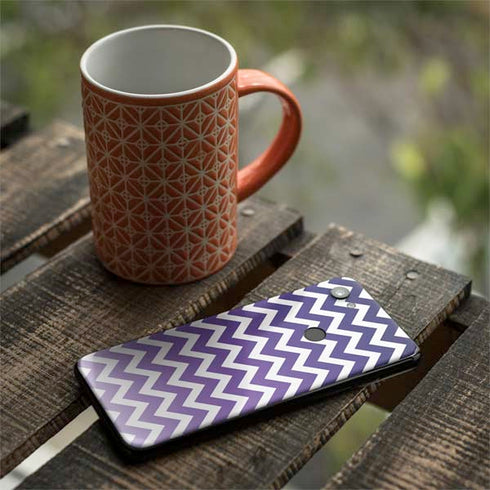 Chevron Purple Ombre Google Pixel 3a Skin