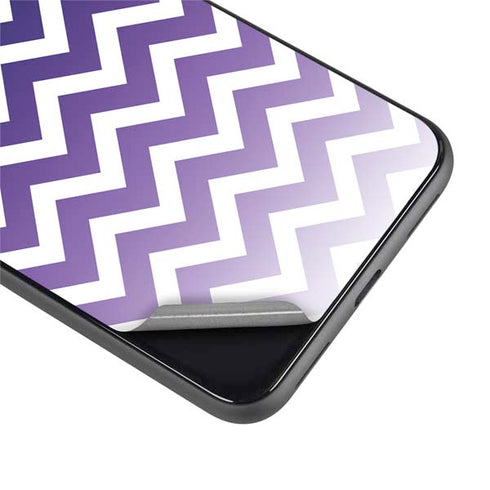 Chevron Purple Ombre Google Pixel 4 XL Skin