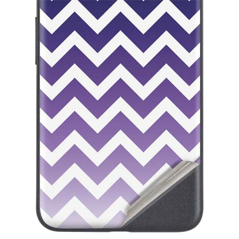Chevron Purple Ombre Google Pixel 5 Skin