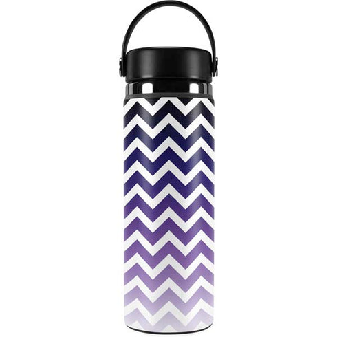 Chevron Purple Ombre Hydro Flask 20oz Wide Mouth Skin