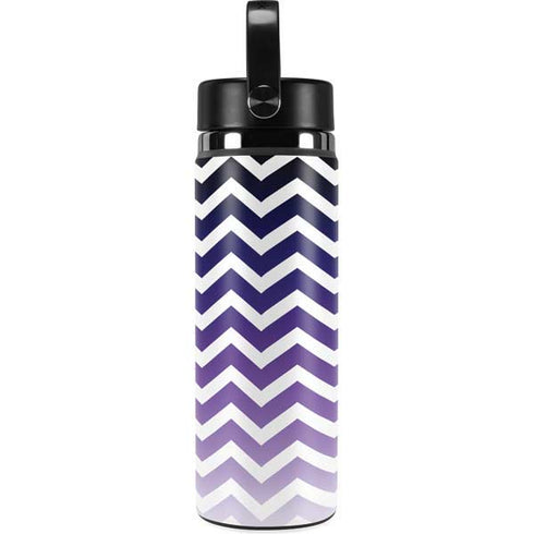 Chevron Purple Ombre Hydro Flask 20oz Wide Mouth Skin