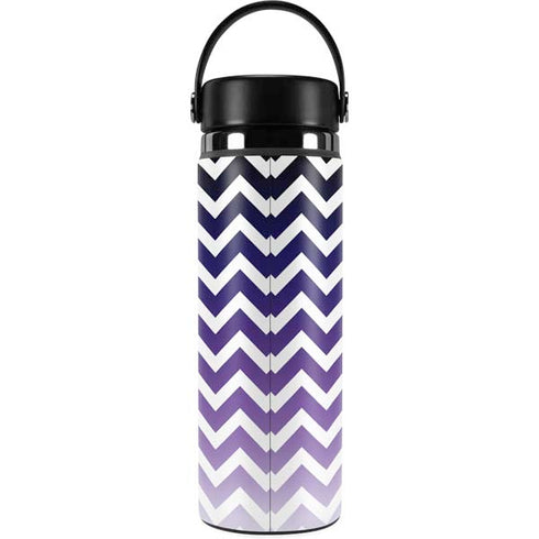 Chevron Purple Ombre Hydro Flask 20oz Wide Mouth Skin