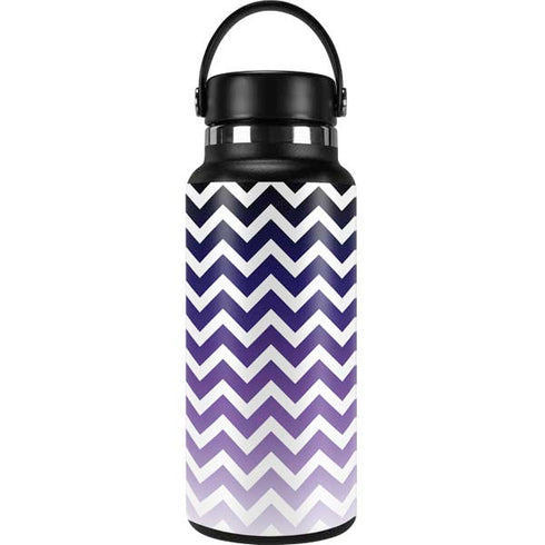 Chevron Purple Ombre Hydro Flask 32oz Wide Mouth Skin
