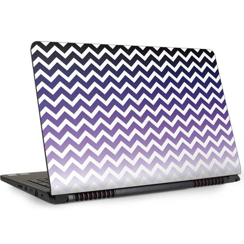 Chevron Purple Ombre Dell Inspiron Skin