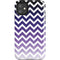Chevron Purple Ombre iPhone 11 Impact Case
