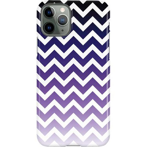 Chevron Purple Ombre iPhone 11 Pro Lite Case