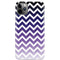 Chevron Purple Ombre iPhone 11 Pro Max Lite Case