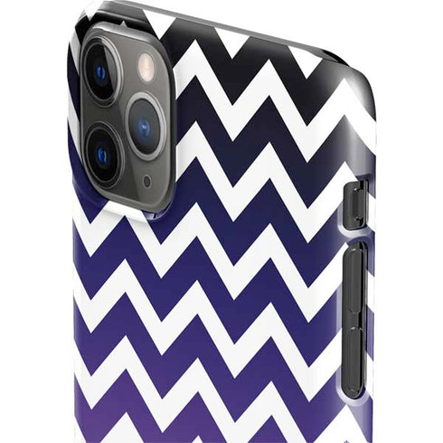 Chevron Purple Ombre iPhone 11 Pro Max Lite Case
