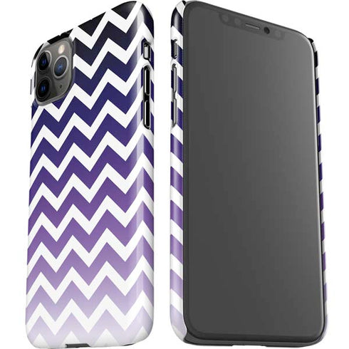 Chevron Purple Ombre iPhone 11 Pro Max Lite Case
