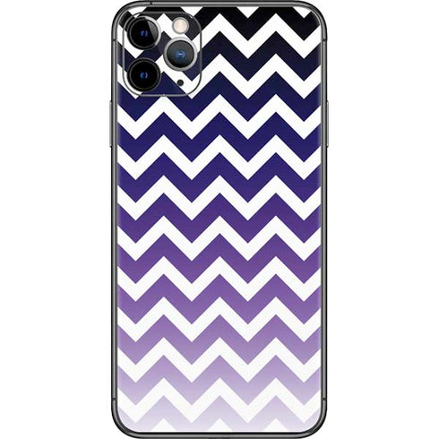 Chevron Purple Ombre iPhone 11 Pro Max Skin