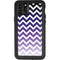 Chevron Purple Ombre iPhone 11 Pro Max Waterproof Case