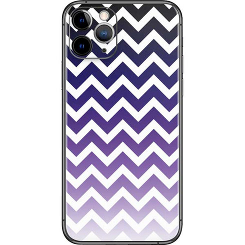 Chevron Purple Ombre iPhone 11 Pro Skin
