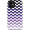 Chevron Purple Ombre iPhone 12 Impact Case