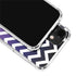 Chevron Purple Ombre iPhone 12 Mini Clear Case