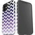 Chevron Purple Ombre iPhone 12 Mini Impact Case