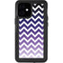 Chevron Purple Ombre iPhone 12 Mini Waterproof Case
