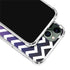 Chevron Purple Ombre iPhone 12 Pro Max Clear Case