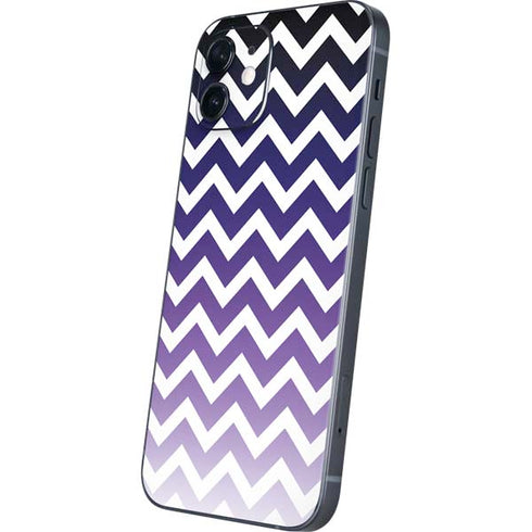 Chevron Purple Ombre iPhone 12 Skin