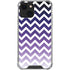 Chevron Purple Ombre iPhone 13 Clear Case