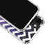 Chevron Purple Ombre iPhone 13 Mini Clear Case