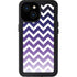 Chevron Purple Ombre iPhone 13 Mini Waterproof Case