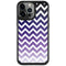Chevron Purple Ombre iPhone 13 Pro Cargo Case
