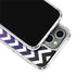 Chevron Purple Ombre iPhone 13 Pro Max Clear Case