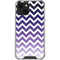 Chevron Purple Ombre iPhone 14 Clear Case