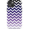 Chevron Purple Ombre iPhone 14 Impact Case