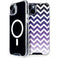 Chevron Purple Ombre iPhone 15 Plus MagSafe Case
