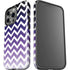 Chevron Purple Ombre iPhone 15 Pro Impact Case