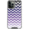 Chevron Purple Ombre iPhone 15 Pro Max Clear Case