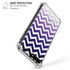 Chevron Purple Ombre iPhone 7/8 Plus Clear Case