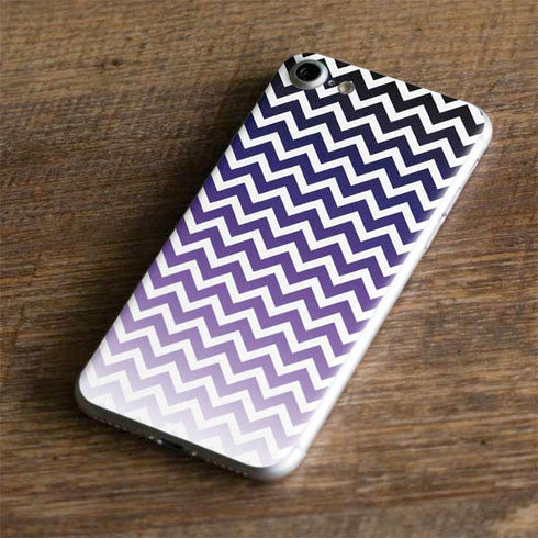 Chevron Purple Ombre iPhone 7 Skin