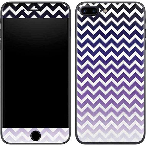 Chevron Purple Ombre iPhone 8 Plus Skin