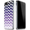 Chevron Purple Ombre iPhone SE (2nd & 3rd Gen) Clear Case