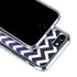Chevron Purple Ombre iPhone SE (2nd & 3rd Gen) Clear Case