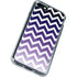 Chevron Purple Ombre iPhone SE (2nd & 3rd Gen) Clear Case