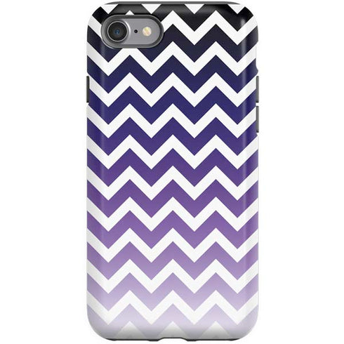 Chevron Purple Ombre iPhone SE (2nd & 3rd Gen) Pro Case