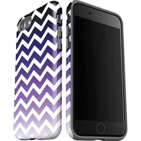 Chevron Purple Ombre iPhone SE (2nd & 3rd Gen) Pro Case