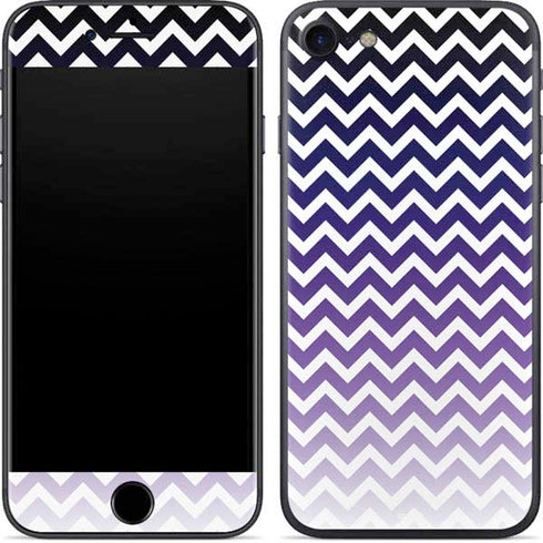 Chevron Purple Ombre iPhone SE (2nd & 3rd Gen) Skin