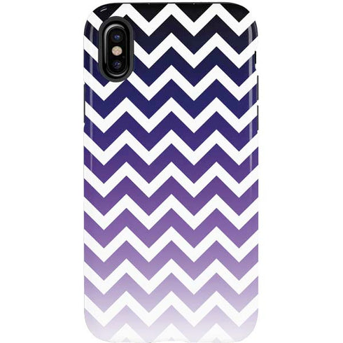 Chevron Purple Ombre iPhone X Pro Case