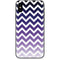 Chevron Purple Ombre iPhone X Skin
