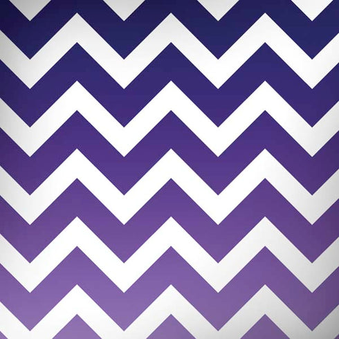 Chevron Purple Ombre iPhone X Skin