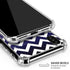 Chevron Purple Ombre iPhone XS Max Clear Case