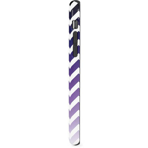 Chevron Purple Ombre iPhone XS Pro Case
