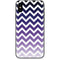 Chevron Purple Ombre iPhone XS Skin