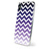 Chevron Purple Ombre iPhone XS Skin