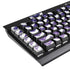 Chevron Purple Ombre K95 RGB PLATINUM Mechanical Gaming Keyboard Skin