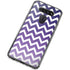 Chevron Purple Ombre LG K51/Q51 Clear Case
